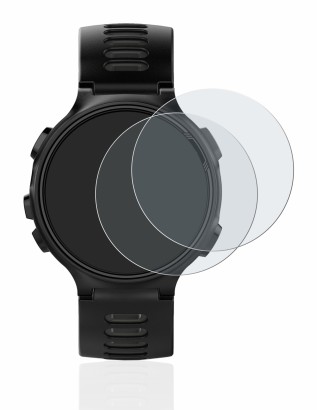 Image de l'appareil Garmin Forerunner 735XT avec une grande variété de protections d'écran.