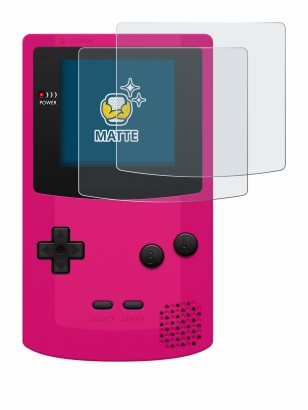 Image of the device Nintendo Gameboy Color with a wide variety of screen protectors.