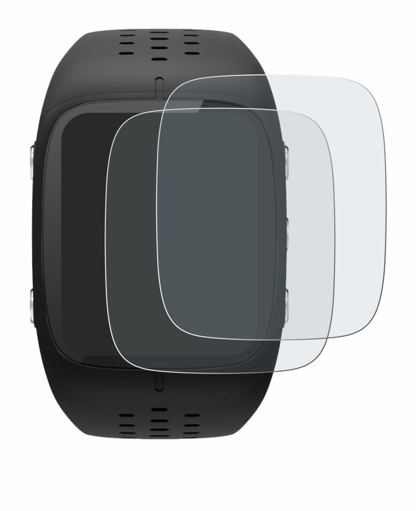 Image de l'appareil Polar M430 avec une grande variété de protections d'écran.