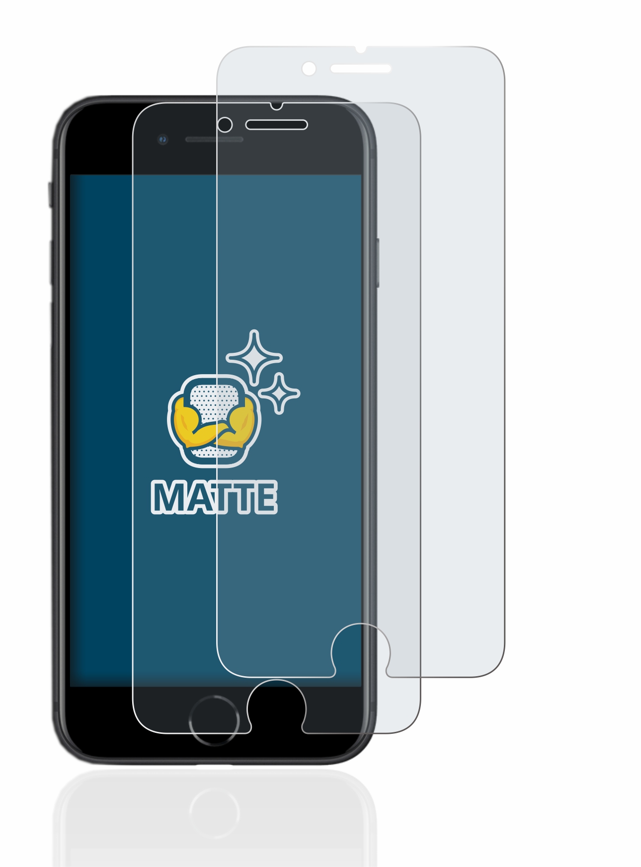 2x Screen Protector for Apple iPhone SE 2 2020 Matte Protection Film
