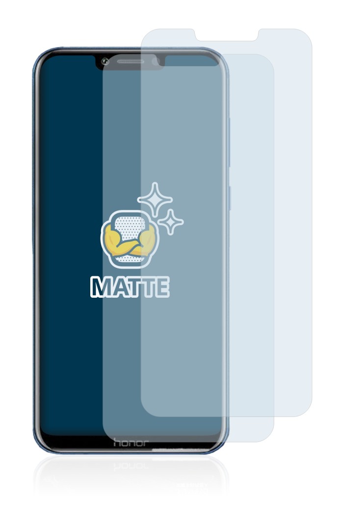 Abbildung des Geräts Honor Play mit einer Vielzahl des Displayschutzes.