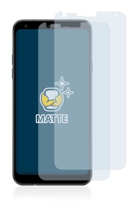 Imagen del dispositivo LG Q7 Plus con una amplia variedad de protectores de pantalla.