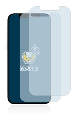 Image of the device Apple iPhone 12 Pro Max with a wide variety of screen protectors.