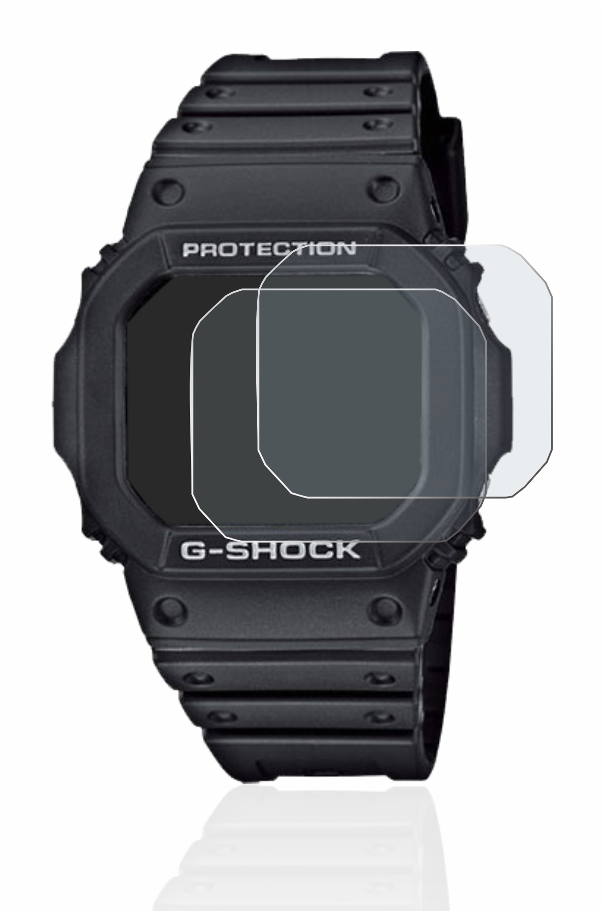 G shock clearance screen protector