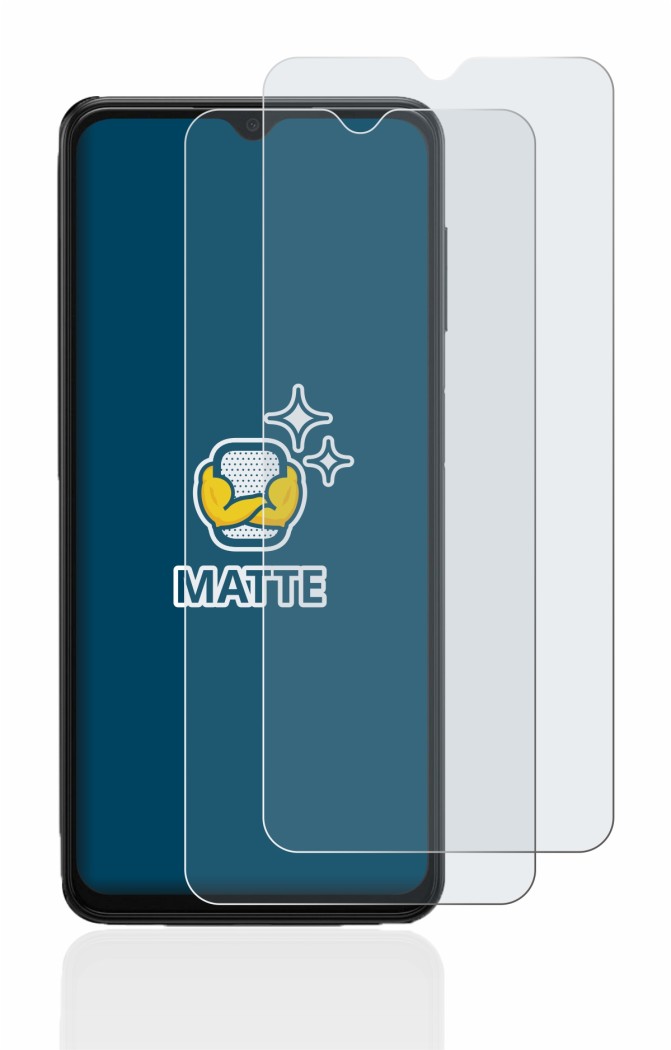 2x BROTECT Matte Film de protection d'écran mat pour Samsung