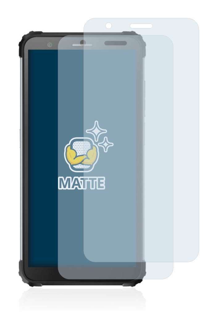 Imagen del dispositivo Blackview BV6600 Pro con una amplia variedad de protectores de pantalla.