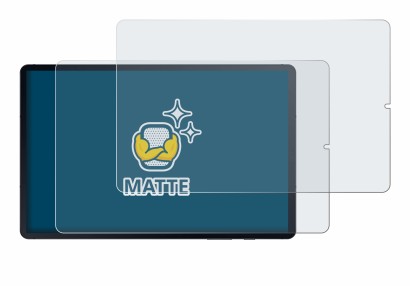 Immagine del dispositivo Samsung Galaxy Tab S6 Lite WiFi 2022 con un'ampia varietà di protezioni per lo schermo.