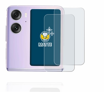 Image of the device Oppo Find N2 Flip (Back display) with a wide variety of screen protectors.