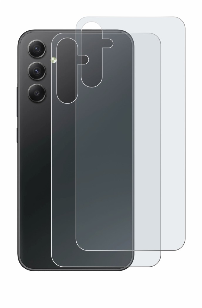 Image of the device Samsung Galaxy A34 5G (Back) with a wide variety of screen protectors.
