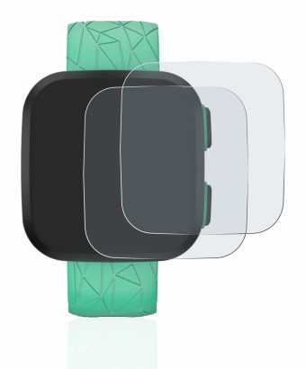 Immagine del dispositivo Garmin Bounce con un'ampia varietà di protezioni per lo schermo.