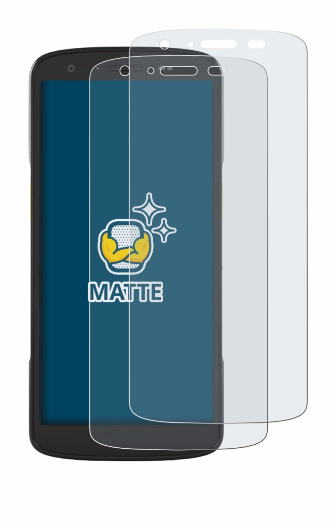 Abbildung des Geräts Zebra TC22 mit einer Vielzahl des Displayschutzes.