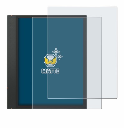 Abbildung des Geräts Boox Note Air 3 C mit einer Vielzahl des Displayschutzes.