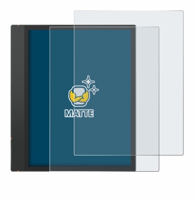 Abbildung des Geräts Boox Note Air 3 mit einer Vielzahl des Displayschutzes.