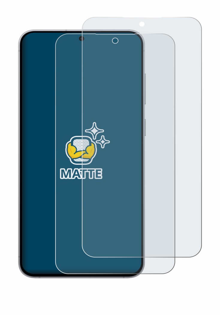 Abbildung des Geräts Samsung Galaxy S25 FE mit einer Vielzahl des Displayschutzes.