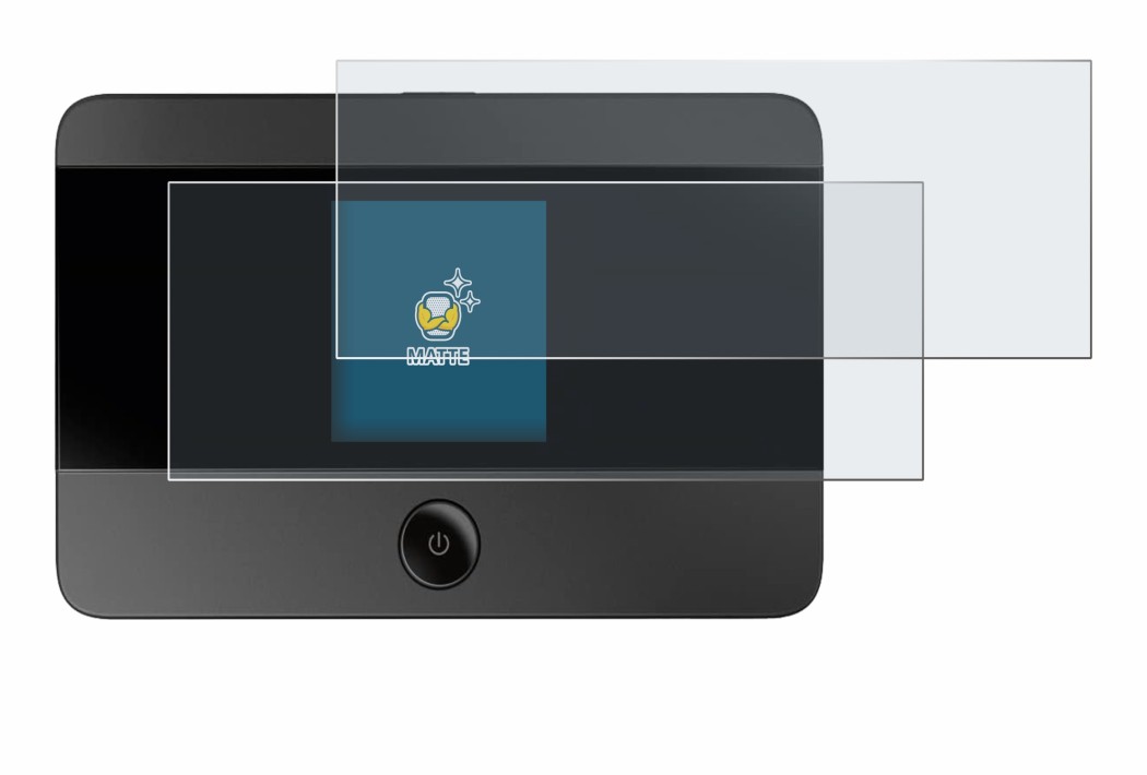 Abbildung des Geräts TP-Link M7350 mit einer Vielzahl des Displayschutzes.