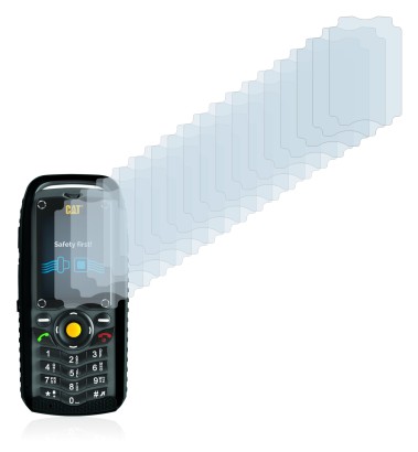 Immagine del dispositivo Caterpillar Cat B25 con un'ampia varietà di protezioni per lo schermo.