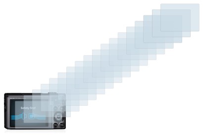 Image de l'appareil Canon PowerShot SX720 HS avec une grande variété de protections d'écran.