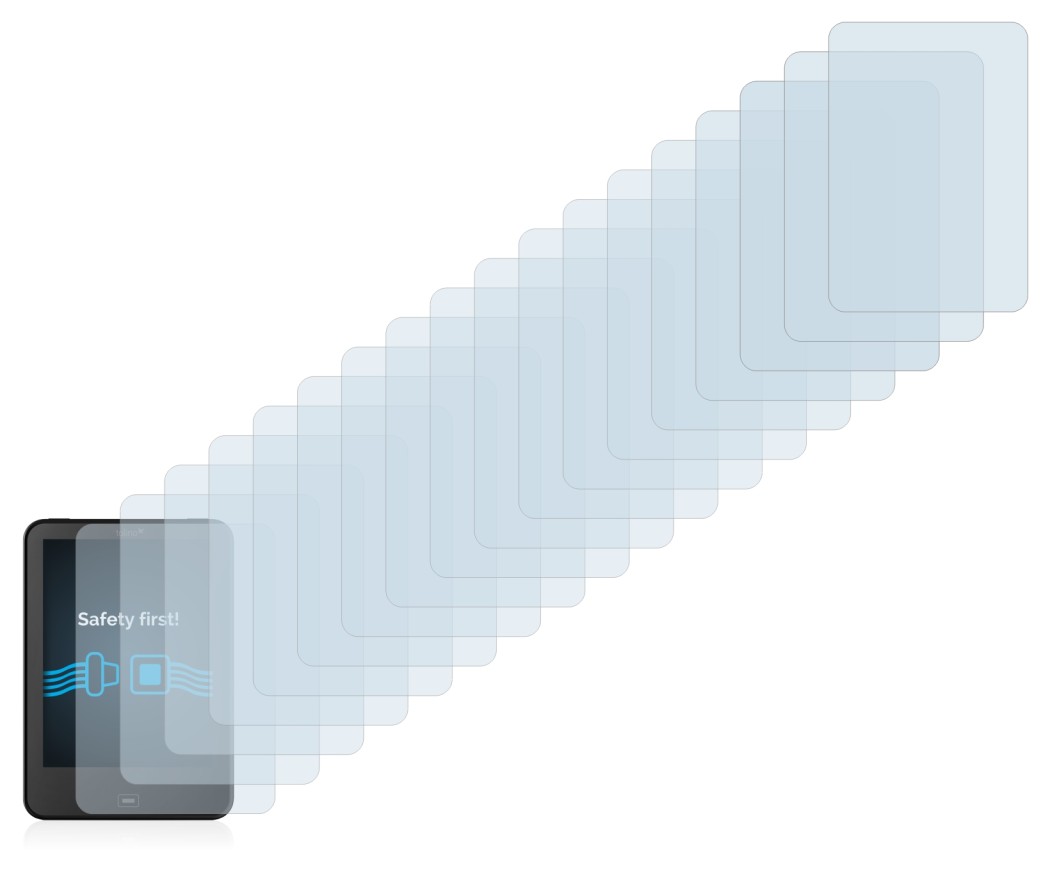 Image of the device Tolino Vision 4 HD with a wide variety of screen protectors.