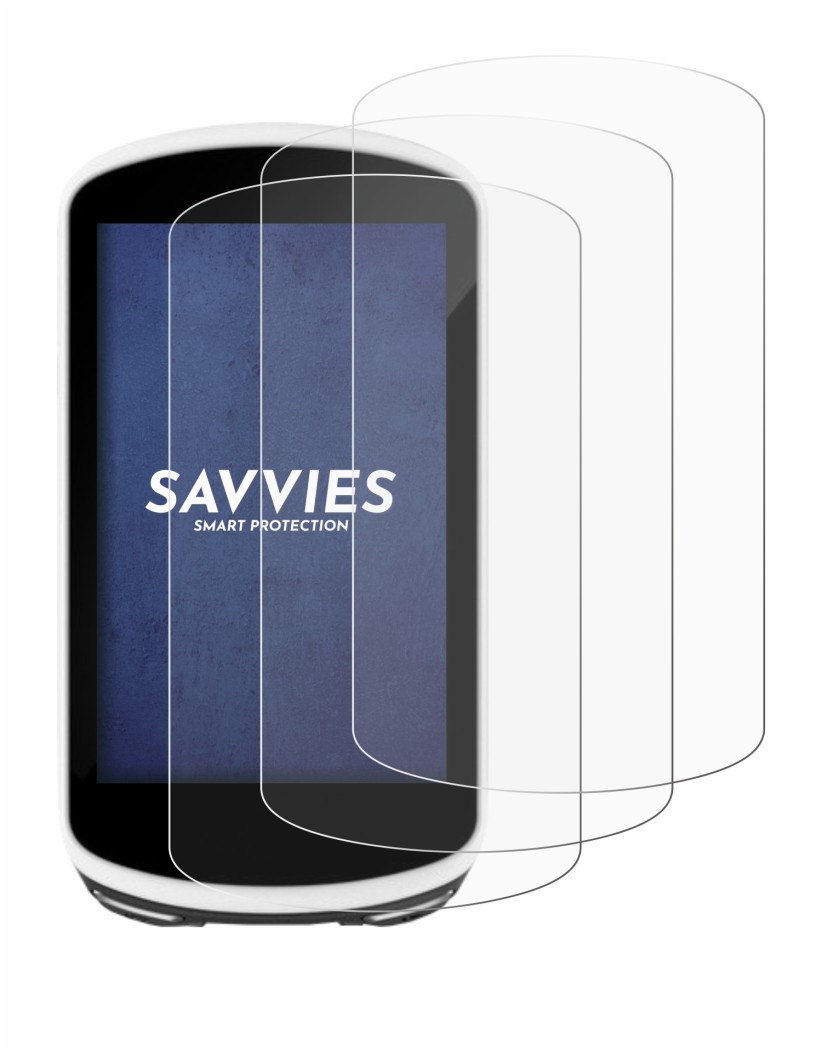 Immagine del dispositivo Garmin Edge 1030 con un'ampia varietà di protezioni per lo schermo.