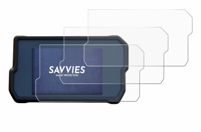 Immagine del dispositivo KTM 790 Adventure 2019+ con un'ampia varietà di protezioni per lo schermo.