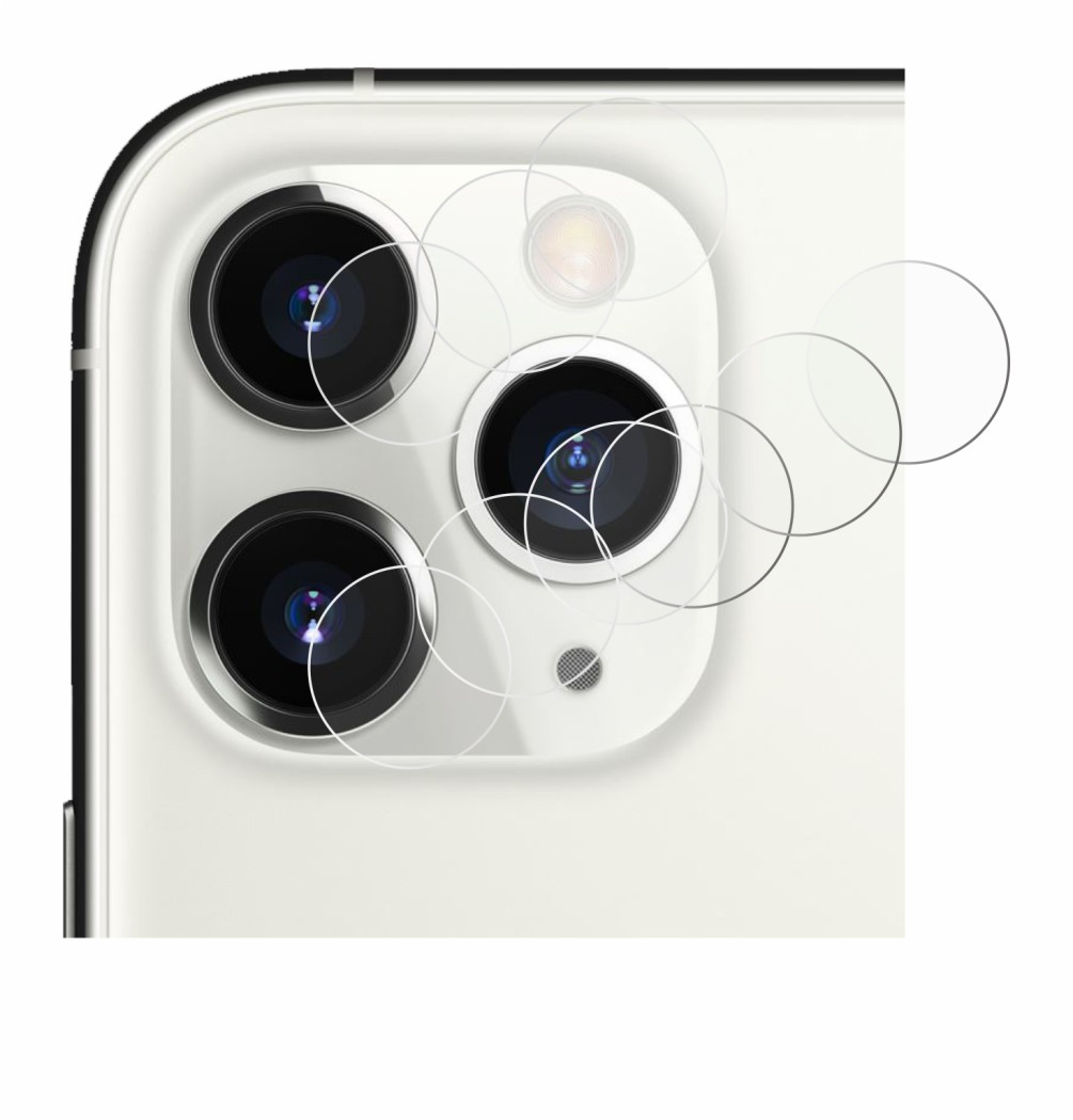 Image de l'appareil Apple iPhone 11 Pro (Caméra UNIQUEMENT) avec une grande variété de protections d'écran.