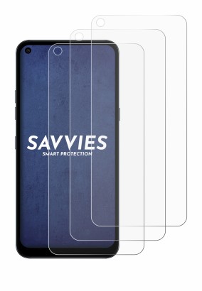 Abbildung des Geräts LG K61S mit einer Vielzahl des Displayschutzes.