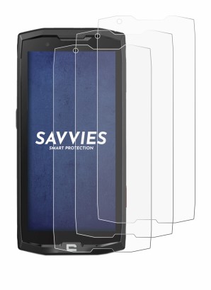 Image de l'appareil Crosscall Core X4 avec une grande variété de protections d'écran.