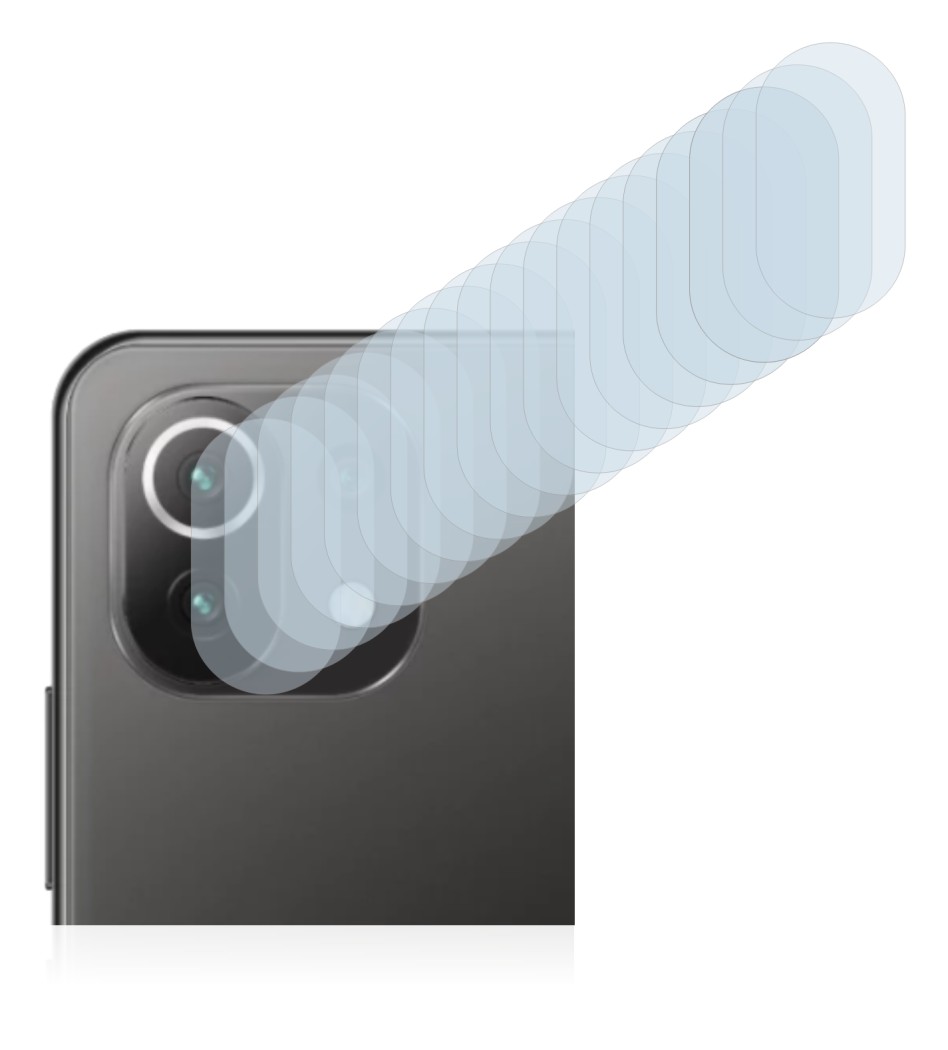Image of the device Xiaomi Mi 11 Lite 5G (ONLY Camera Lens) with a wide variety of screen protectors.