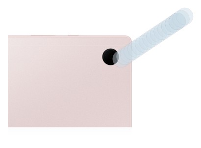 Immagine del dispositivo Samsung Galaxy Tab A8 WiFi (SOLO Fotocamera) con un'ampia varietà di protezioni per lo schermo.