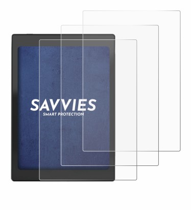 Imagen del dispositivo Boox Nova Air C con una amplia variedad de protectores de pantalla.
