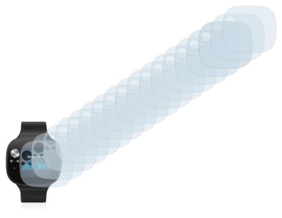 Immagine del dispositivo ASUS Vivowatch BP con un'ampia varietà di protezioni per lo schermo.