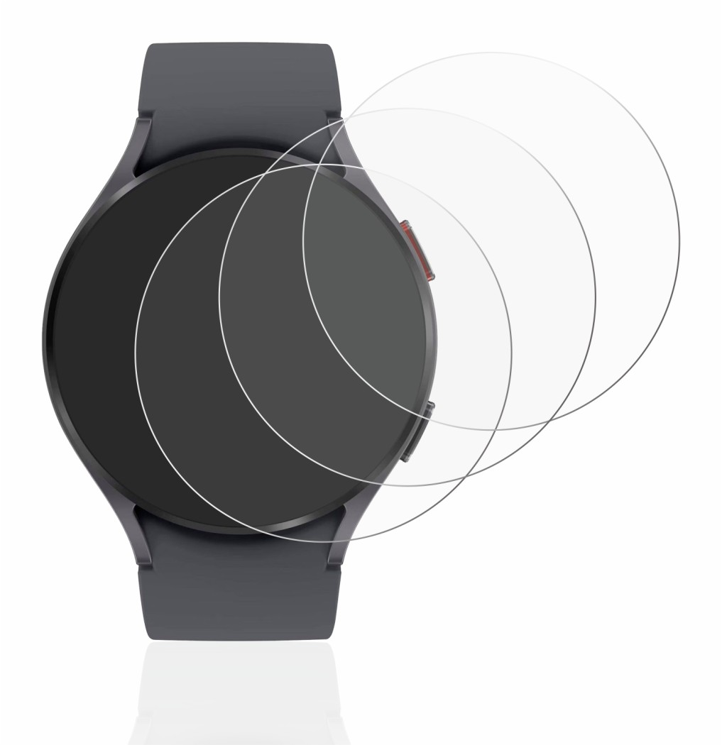 Image of the device Samsung Galaxy Watch 5 (44mm) with a wide variety of screen protectors.