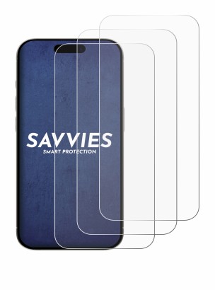 Imagen del dispositivo Apple iPhone 15 con una amplia variedad de protectores de pantalla.