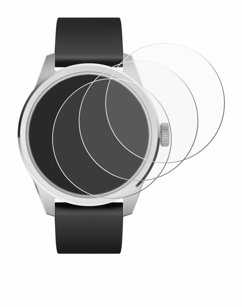 Imagen del dispositivo Withings ScanWatch 2 (42 mm) con una amplia variedad de protectores de pantalla.