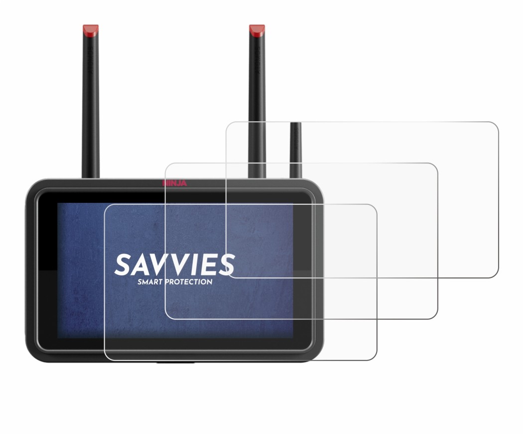 Imagen del dispositivo Atomos Ninja TX con una amplia variedad de protectores de pantalla.