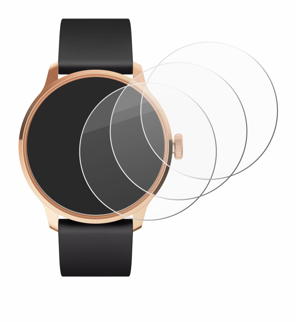 Image of the device Withings ScanWatch Light with a wide variety of screen protectors.