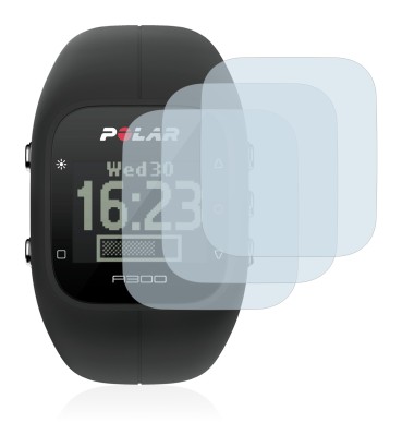 Imagen del dispositivo Polar A300 con una amplia variedad de protectores de pantalla.