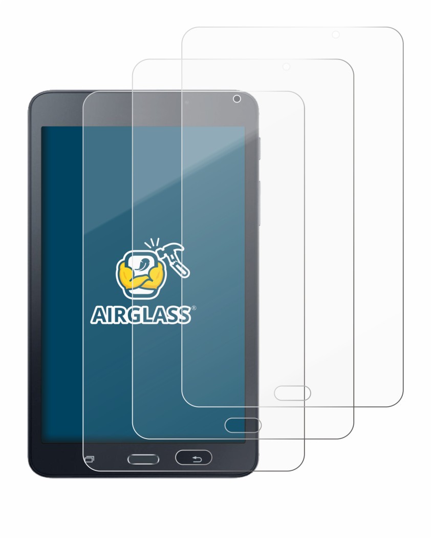 Image de l'appareil Samsung Galaxy Tab A6 7.0 avec une grande variété de protections d'écran.