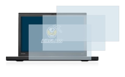 Image de l'appareil Lenovo ThinkPad X270 avec une grande variété de protections d'écran.