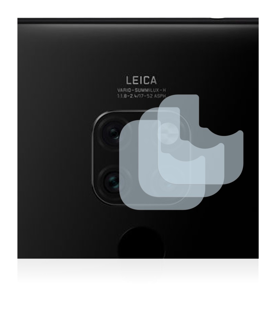 Image of the device Huawei Mate 20 (ONLY Camera Lens) with a wide variety of screen protectors.
