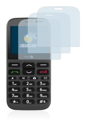 Abbildung des Geräts Doro 1370 mit einer Vielzahl des Displayschutzes.