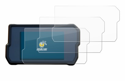 Abbildung des Geräts KTM 390 Duke 2017 mit einer Vielzahl des Displayschutzes.