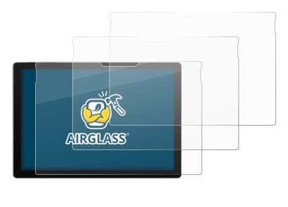 Image de l'appareil Microsoft Surface Pro 7 avec une grande variété de protections d'écran.