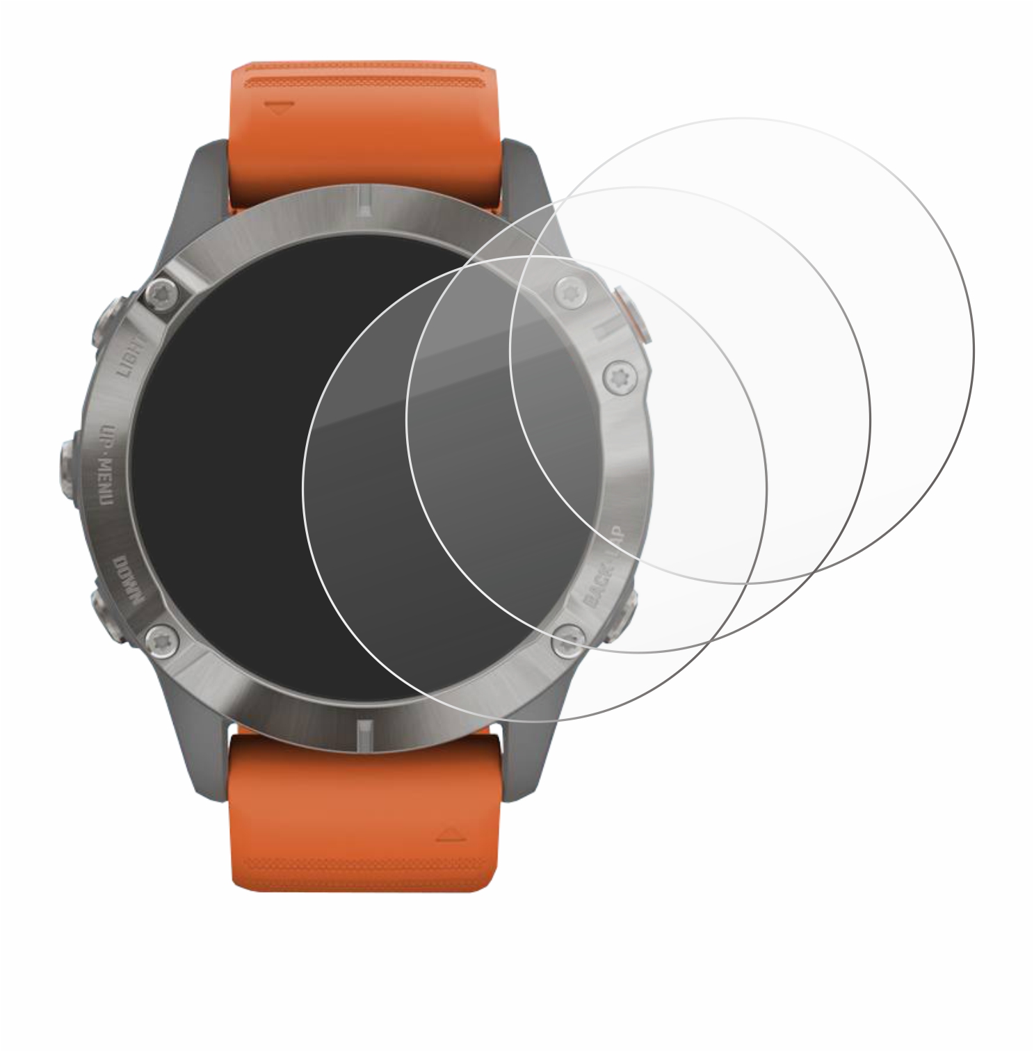 3x BROTECT AirGlass Protection d cran en verre pour Garmin Fenix