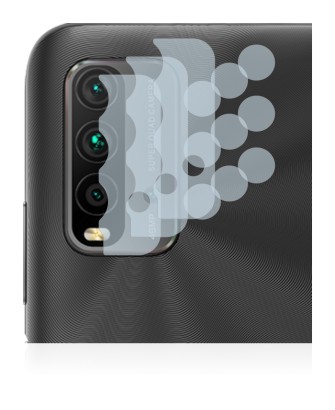 Immagine del dispositivo Xiaomi Redmi 9T (SOLO Fotocamera) con un'ampia varietà di protezioni per lo schermo.