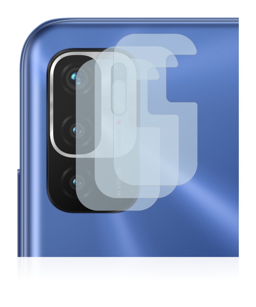 Immagine del dispositivo Xiaomi Redmi Note 10 5G (SOLO Fotocamera) con un'ampia varietà di protezioni per lo schermo.