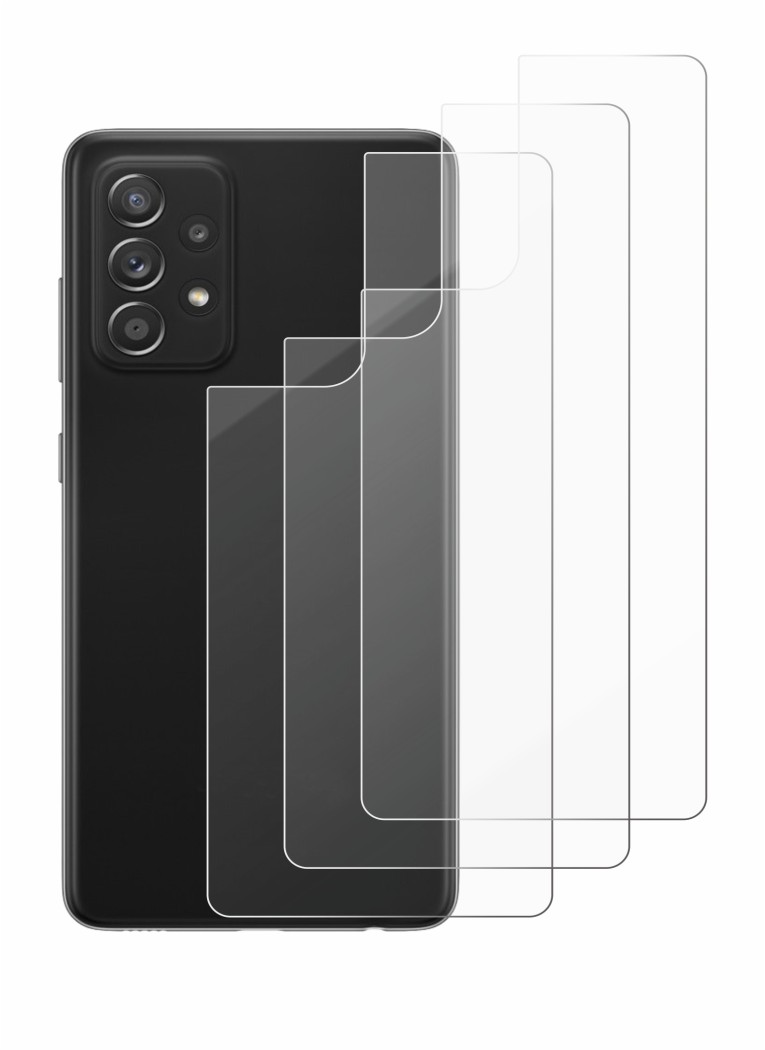 Image of the device Samsung Galaxy A52s 5G (Back) with a wide variety of screen protectors.