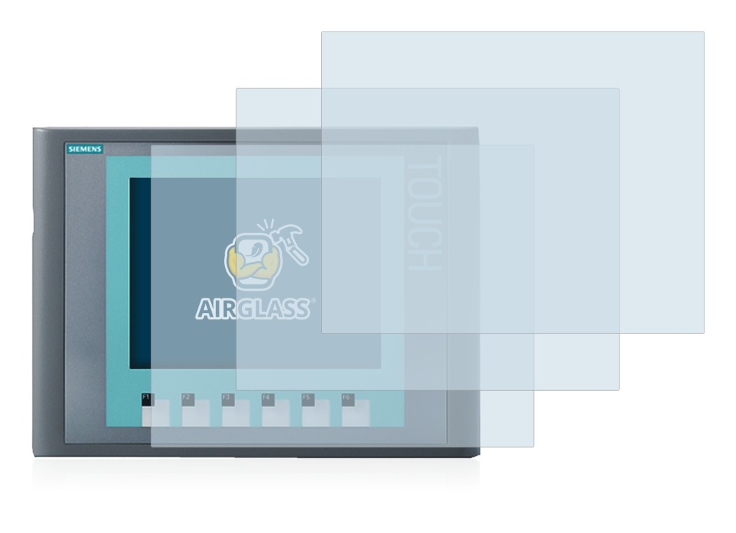 Immagine del dispositivo Siemens Simatic HMI KTP 600 Basic Color PN con un'ampia varietà di protezioni per lo schermo.