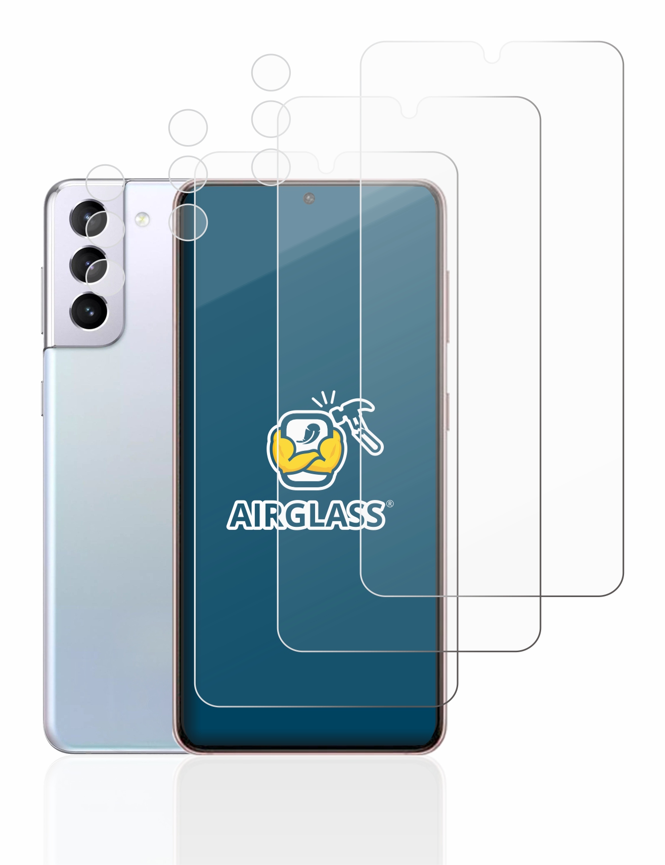 Schutz Glas Folie für Samsung Galaxy S20 S21 S22 S23 S24 - Zdjęcie 23 z 147