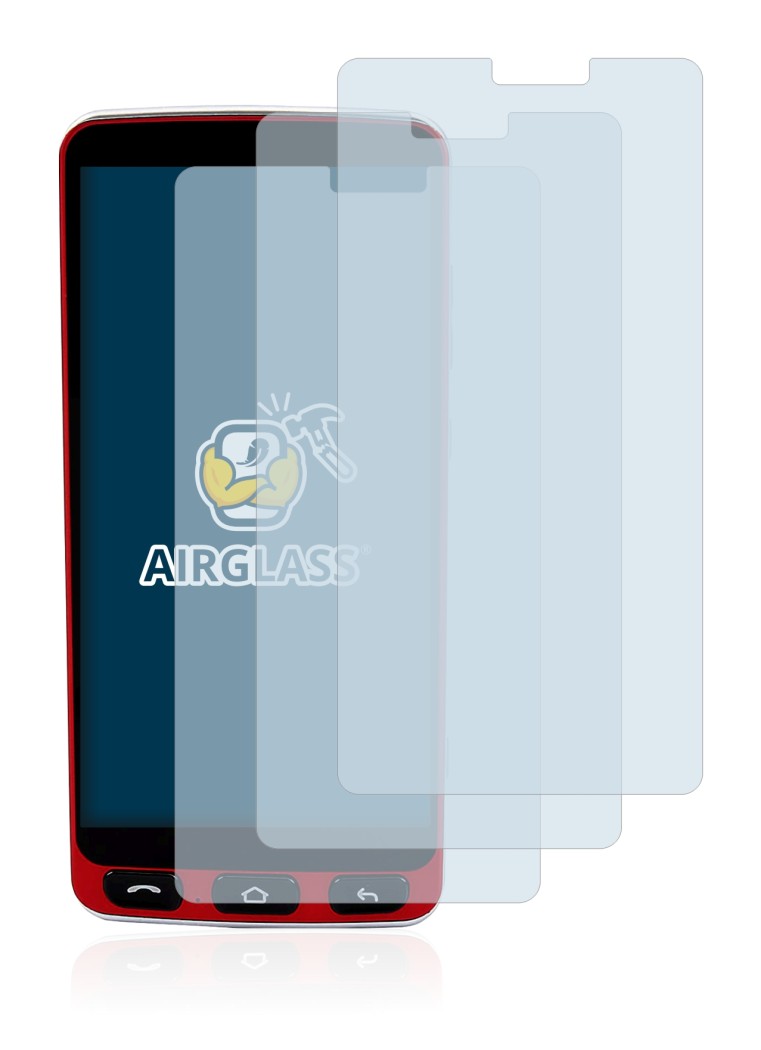 Image of the device Olympia Neo Smartphone with a wide variety of screen protectors.